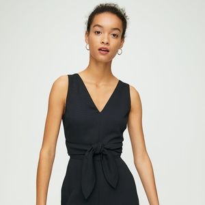 Wilfred Écoulement V Jumpsuit Tie-waist Sz 2